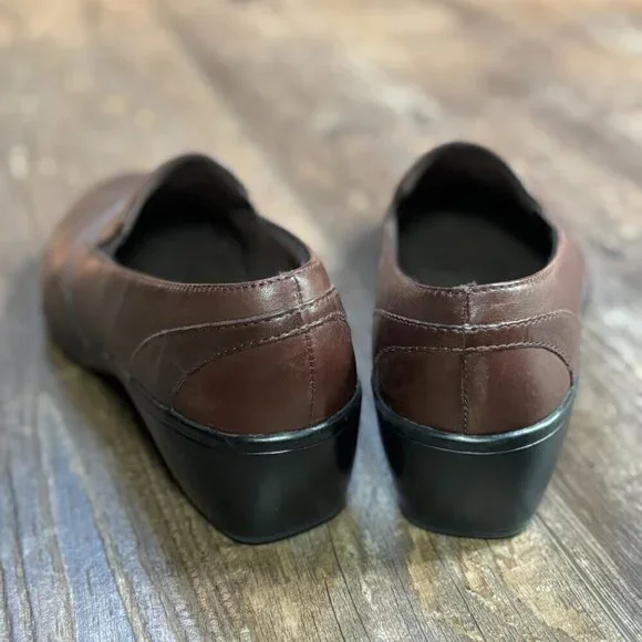 Clarks Bendables Blackberry Slip-On Dark Brown Women's Size 7.5 - Picture 12 of 14